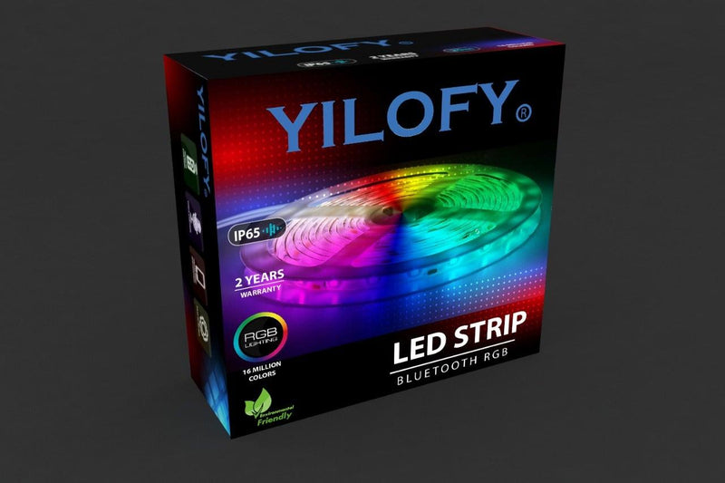 YILOFY 5,10,20,30 Meter Smart Led Strip Set Incl. App + Handleiding | Instelbare Kleuren Led Strips